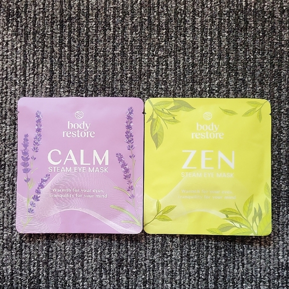 Other - Body Restore Steam Eye Masks - Calm and Zen